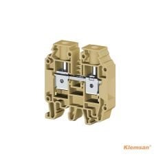 Klemsan 304249 AVK 16 RD Bej 16mm² Vidalı Geçiş Klemensi