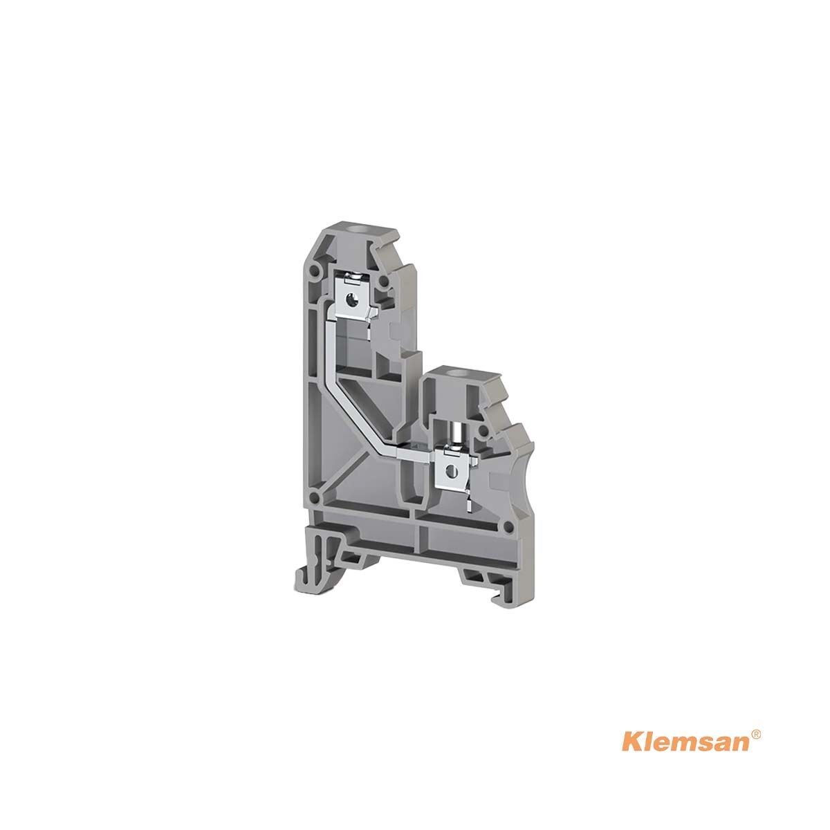 Klemsan 304270 AVK 4 GD Gri 4mm² Vidalı Geçiş Klemensi
