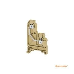 Klemsan 304279 AVK 4 GD Bej 4mm² Vidalı Geçiş Klemensi