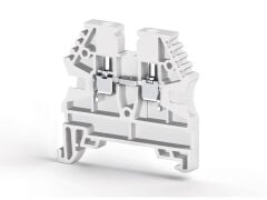 Klemsan 304126 AVK 2,5 Vidalı Beyaz Ray Klemens