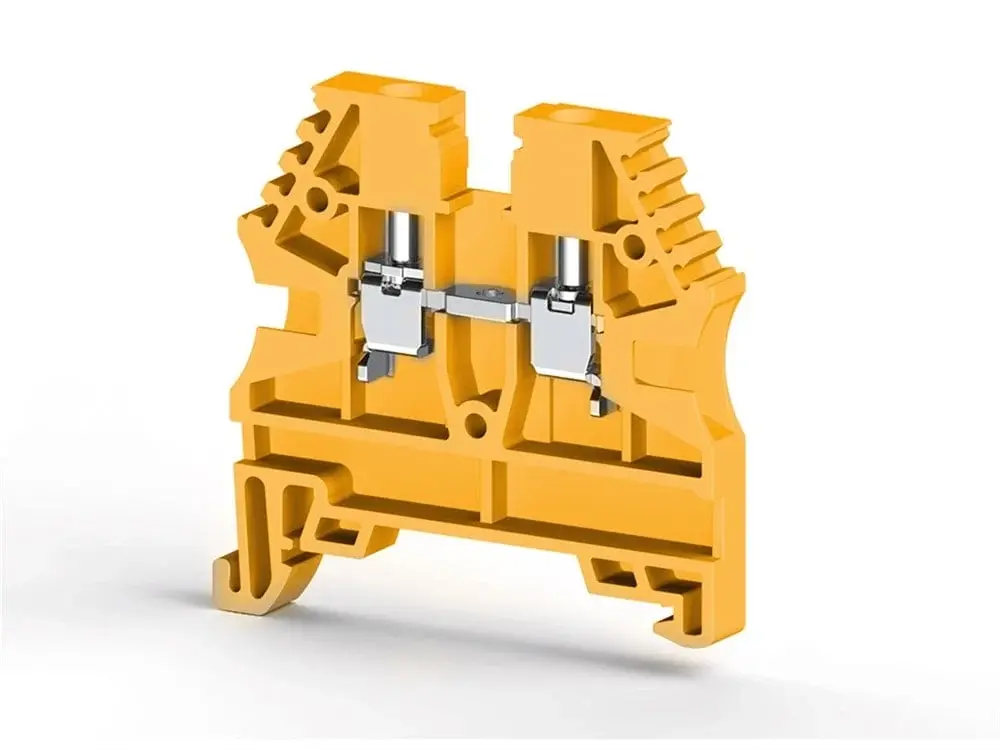 Klemsan 304123 AVK 2,5 Vidalı Sarı Ray Klemens