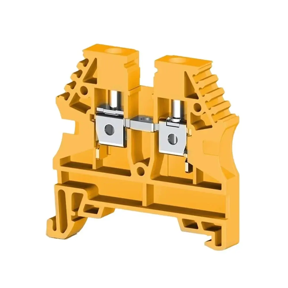 Klemsan 304133 AVK 4 Vidalı Sarı Ray Klemens