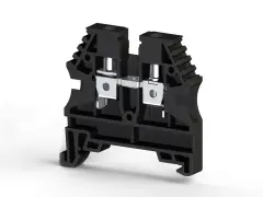 Klemsan 304145 AVK 6 Vidalı Siyah Ray Klemens