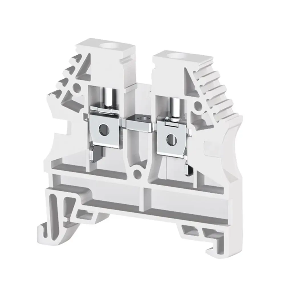 Klemsan 304146 AVK 6 Vidalı Beyaz Ray Klemens