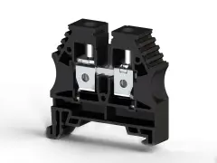 Klemsan 304155 AVK 10 Vidalı Siyah Ray Klemens