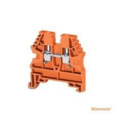 Klemsan 304127 AVK 2,5 Vidalı Turuncu Ray Klemens