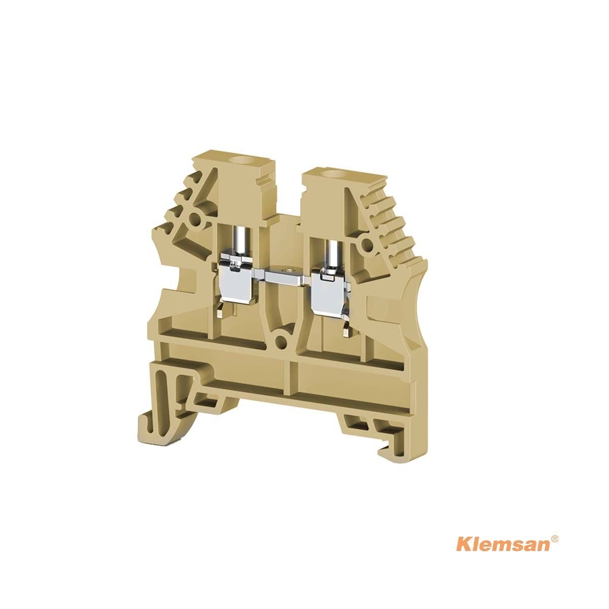 Klemsan 304129 AVK 2,5 Vidalı Bej Ray Klemens
