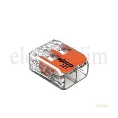 Wago 221-412 2'li Çok Amaçlı Buat Klemensi