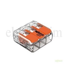 Wago 221-413 3'lü Çok Amaçlı Buat Klemensi