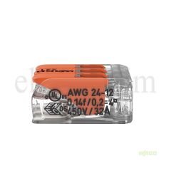 Wago 221-413 3'lü Çok Amaçlı Buat Klemensi