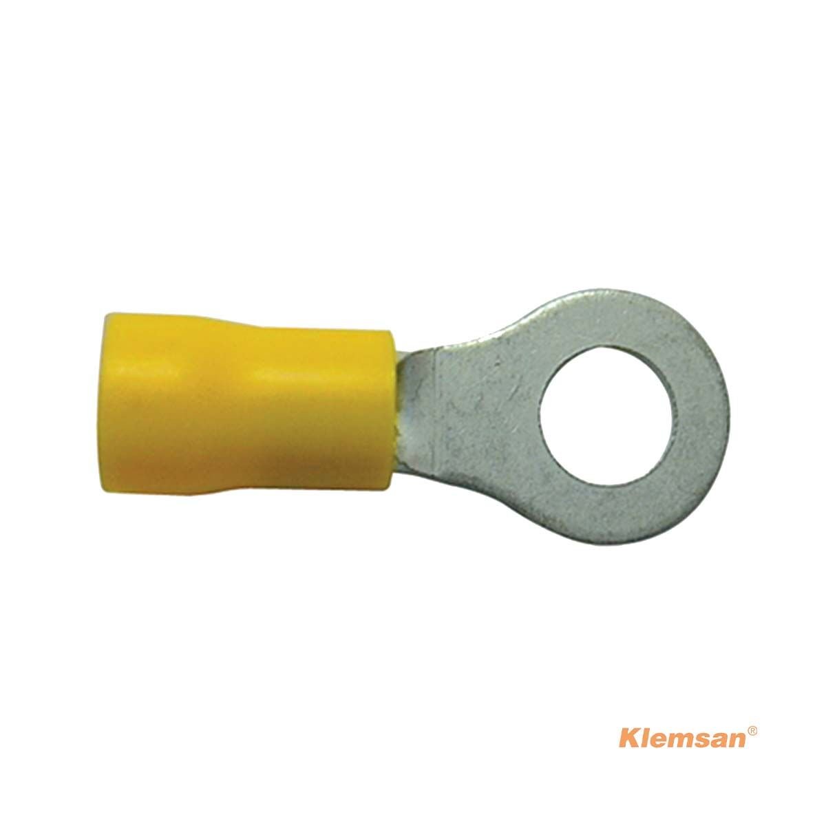 Klemsan 590032 KYK-606 İzoleli Yuvarlak Kablo Pabucu(100 ADET) | Elektrovim