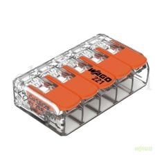 Wago 221-415 5'li Çok Amaçlı Buat Klemensi