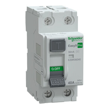 Schneider EZ9R39240 Easy9 Pro 2P 40A 30mA Kaçak Akım Rölesi | Elektrovim