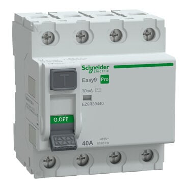 Schneider EZ9R39440 Easy9 Pro 4P 40A 30mA Kaçak Akım Rölesi | Elektrovim