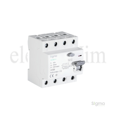 Sigma SHM4040030 4x40A 30mA Gecikmesiz Kaçak Akım Rölesi