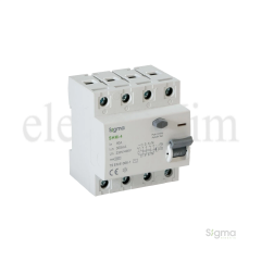 Sigma SHM4040030 4P 40A 30mA Gecikmesiz Kaçak Akım Rölesi
