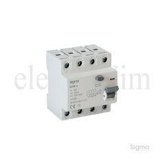 Sigma SHM4063030 4P 63A 30mA Gecikmesiz Hayat Koruma Kaçak Akım Rölesi