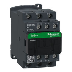 Schneider LC1D12BD TeSys D Kontaktör 12A 24VDC 3P 1NO+1NC | Elektrovim
