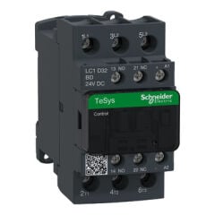 Schneider LC1D32BD TeSys D Kontaktör 32A 24VDC 3P 1NO+1NC | Elektrovim