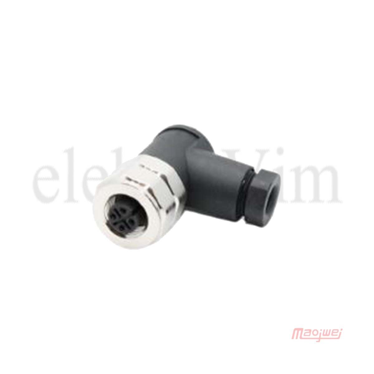 Maojwei M12PG-4D Konnektör Seyyar Dişi