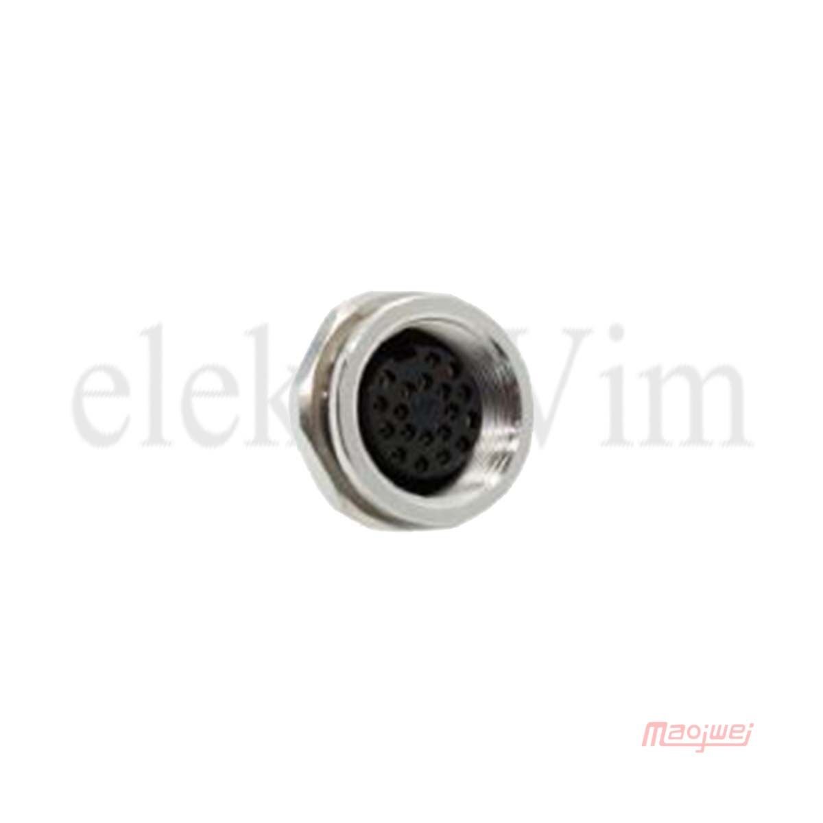 Maojwei M16 J09F-19F1 Konnektör Makine Dişi