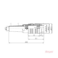 Maojwei M16 J09F-6A Konnektör Seyyar Erkek