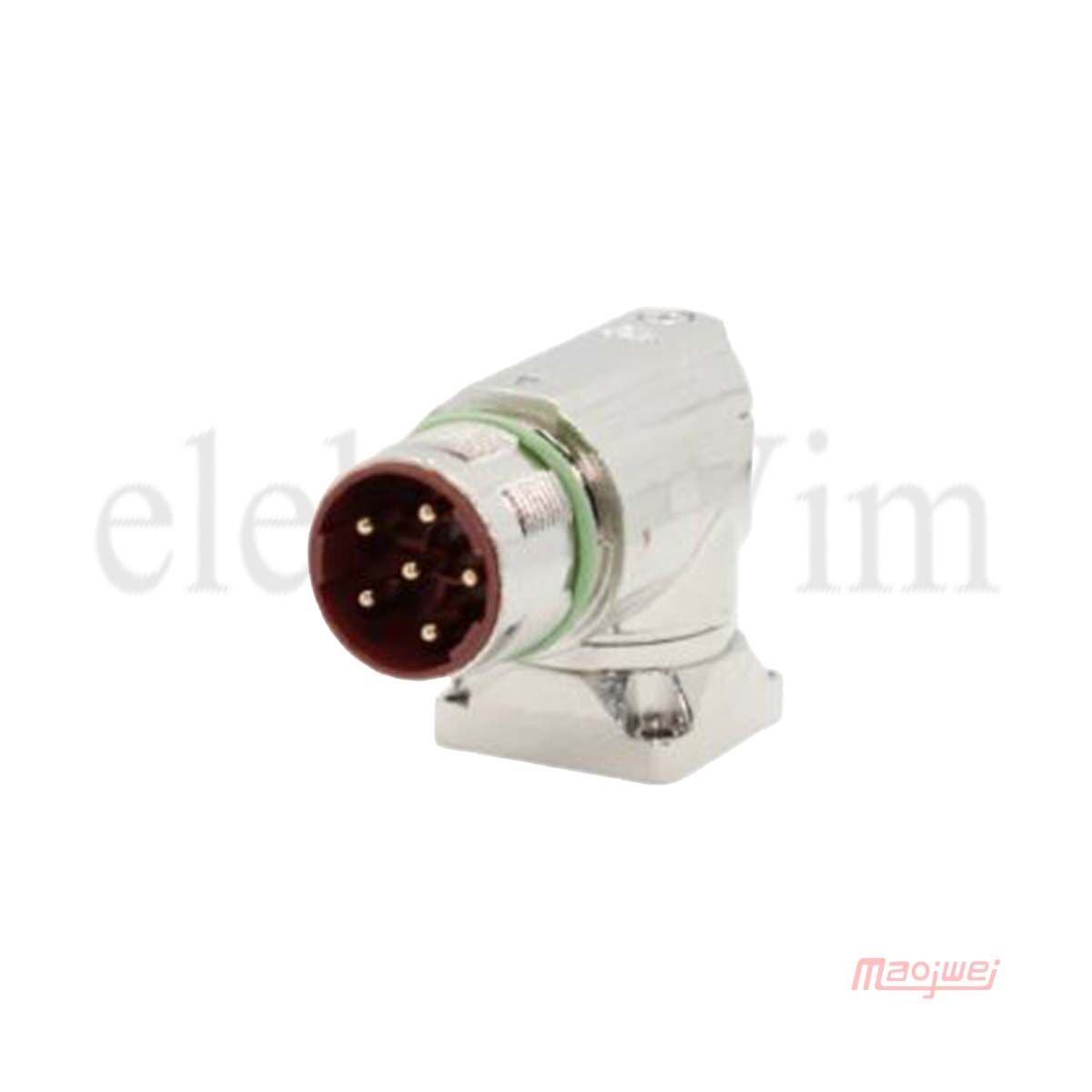 Maojwei M923-6D1 Konnektör 90 Derece Seyyar Erkek