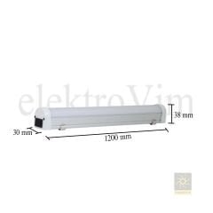 Momentum EPL-25367 Pano Aydınlatma Armatürü 1200x30x38 mm | Elektrovim