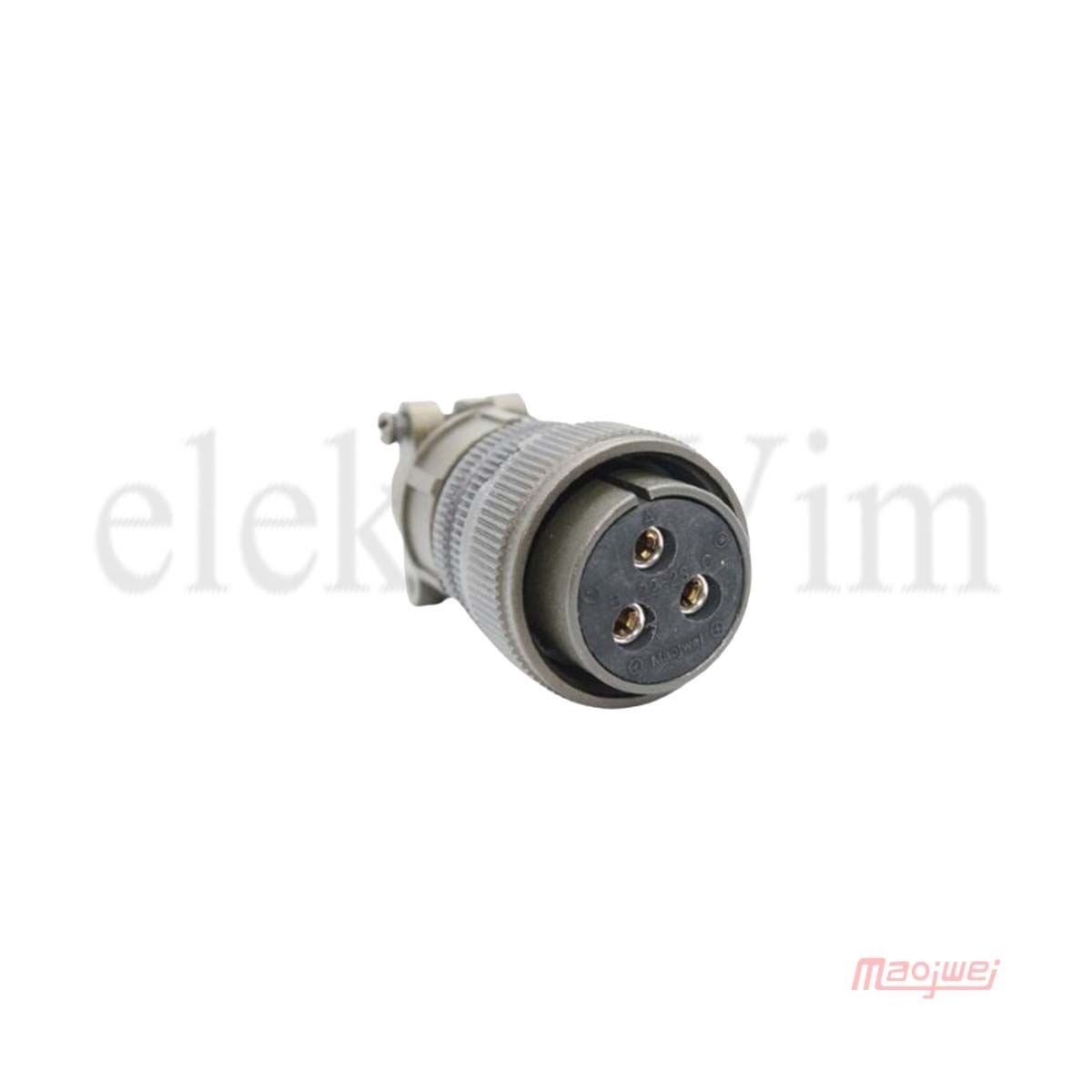 Maojwei MS3106-22-2S Konnektör Seyyar Seri Dişi