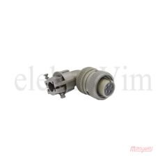 Maojwei MS3108-14S-5S Konnektör 90˚ Seri Dişi