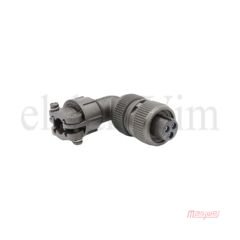 Maojwei MS3108-16S-4S Konnektör 90˚ Seri Dişi