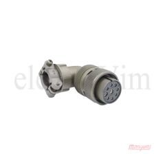 Maojwei MS3108-20-16S Konnektör 90˚ Seri Dişi