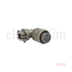 Maojwei MS3108-20-19S Konnektör 90˚ Seri Dişi