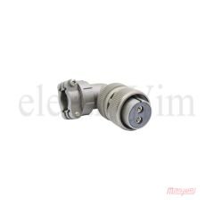 Maojwei MS3108-20-23S Konnektör 90˚ Seri Dişi