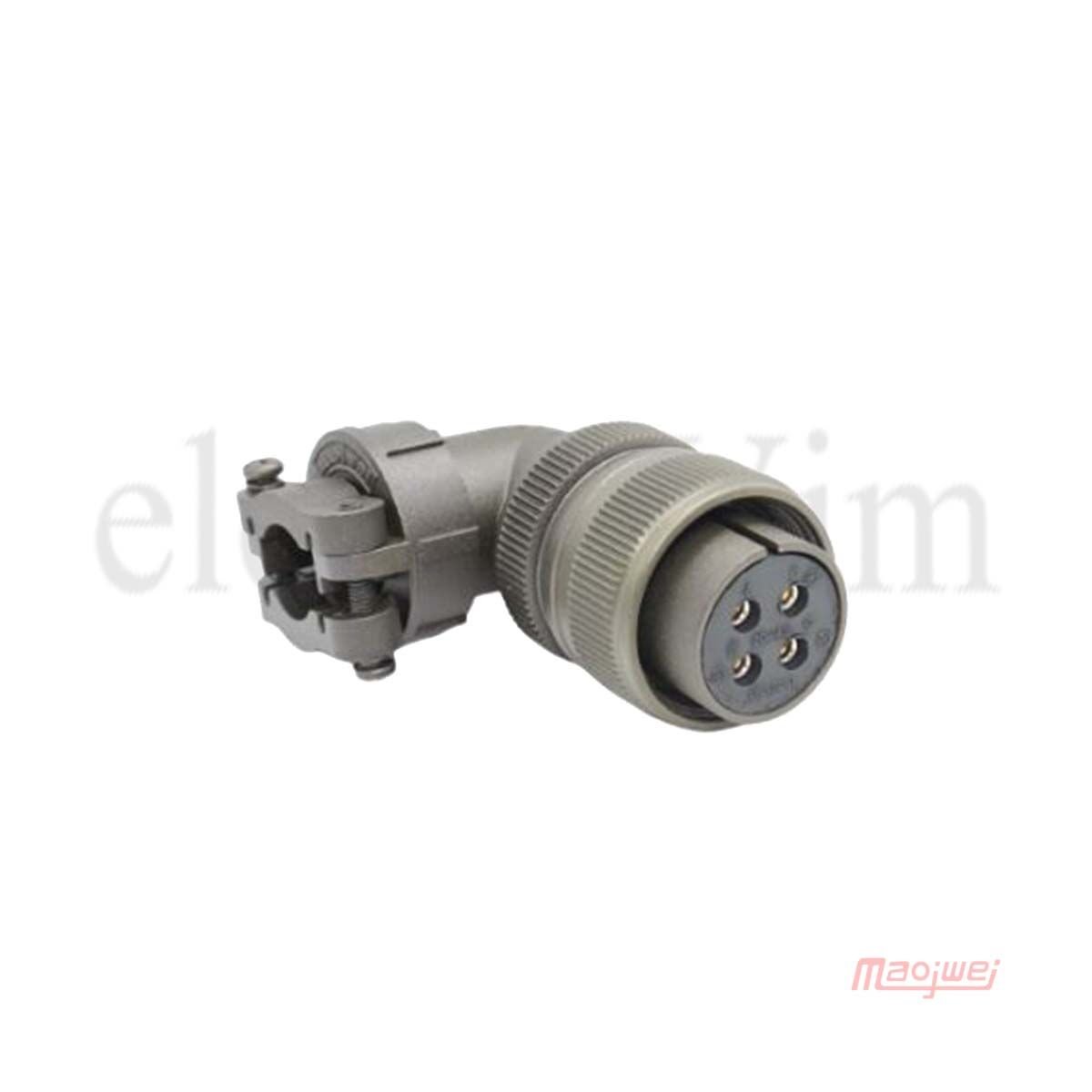 Maojwei MS3108-20-4S Konnektör 90˚ Seri Dişi