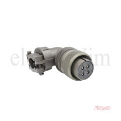 Maojwei MS3108-20-4S Konnektör 90˚ Seri Dişi