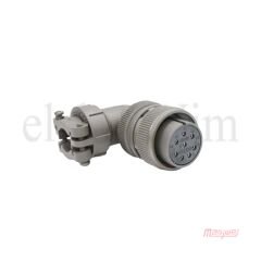 Maojwei MS3108-20-7S Konnektör 90˚ Seri Dişi