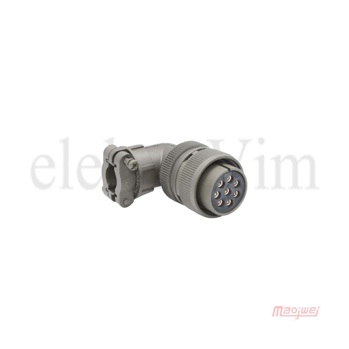 Maojwei MS3108-22-23S Konnektör 90˚ Seri Dişi