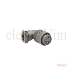 Maojwei MS3108-22-23S Konnektör 90˚ Seri Dişi