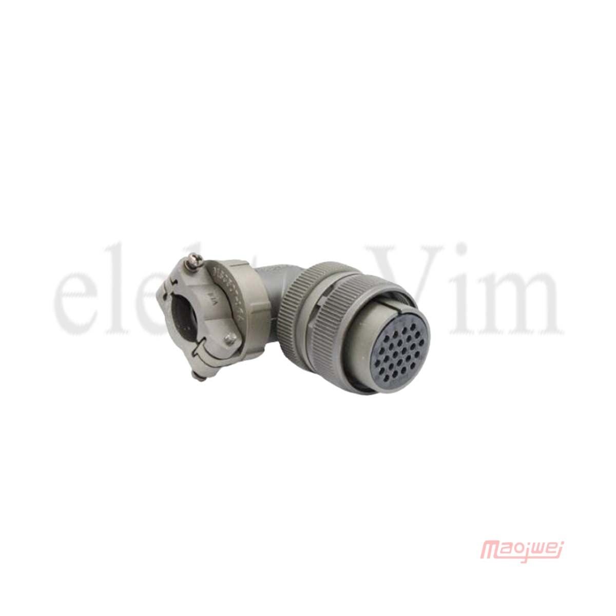 Maojwei MS3108-24-28S Konnektör 90˚ Seri Dişi