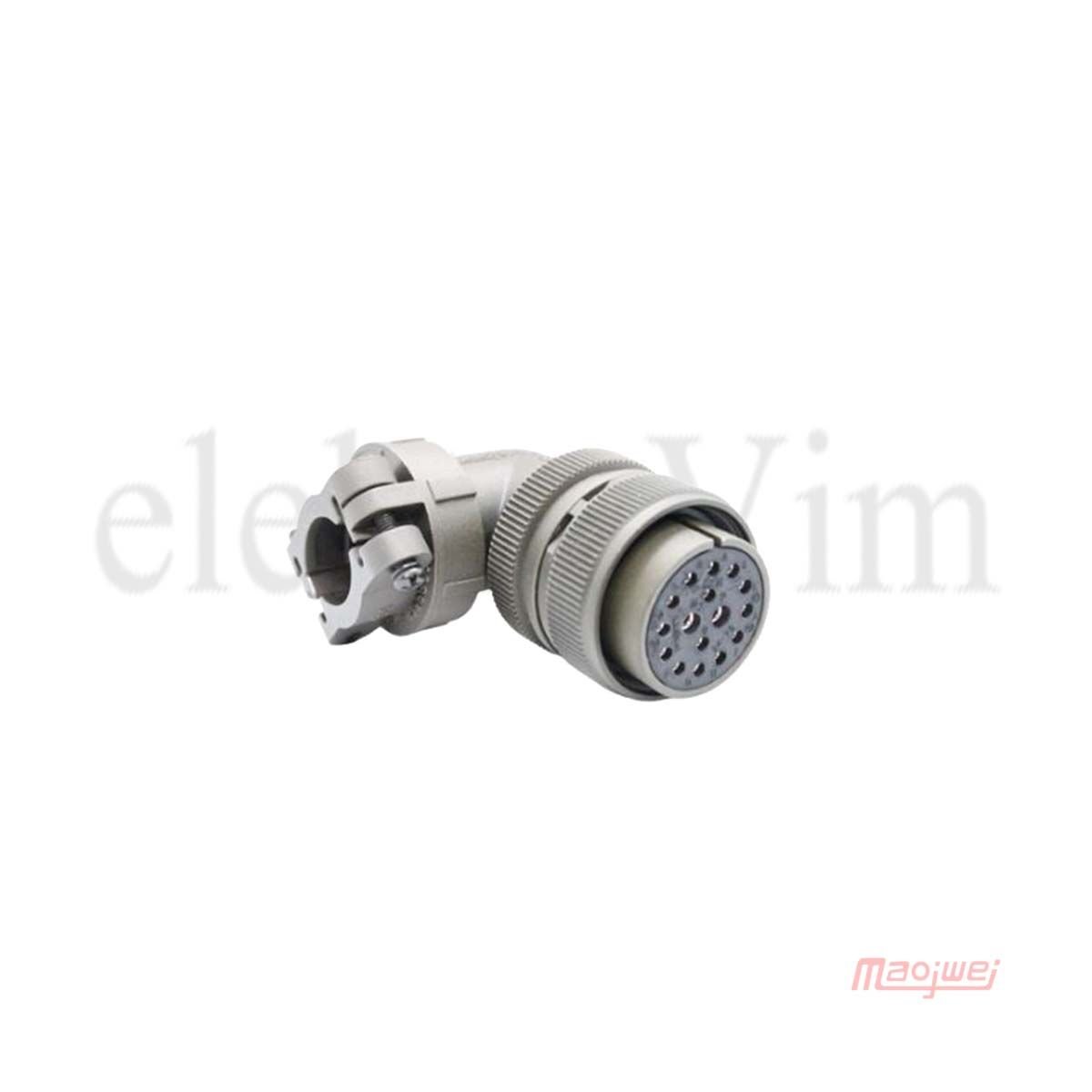 Maojwei MS3108-24-7S Konnektör 90˚ Seri Dişi