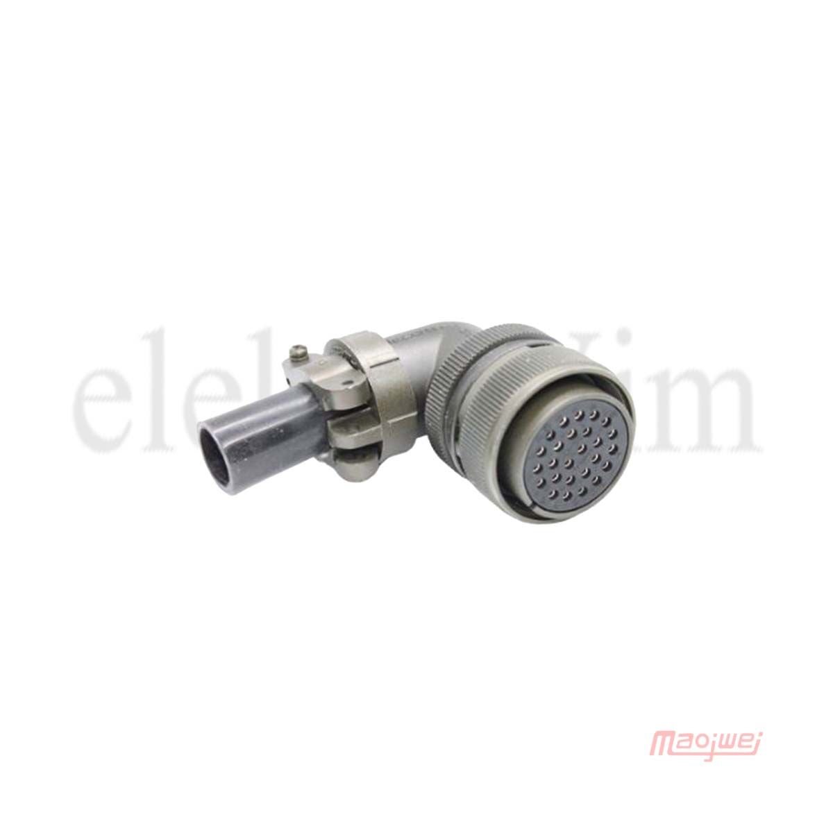 Maojwei MS3108-28-12S Konnektör 90˚ Seri Dişi