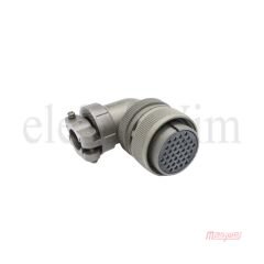 Maojwei MS3108-28-21S Konnektör 90˚ Seri Dişi