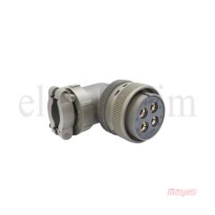 Maojwei MS3108-32-17S Konnektör 90˚ Seri Dişi