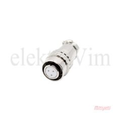 Maojwei XS12-3A Konnektör Push-Pull Seyyar Dişi