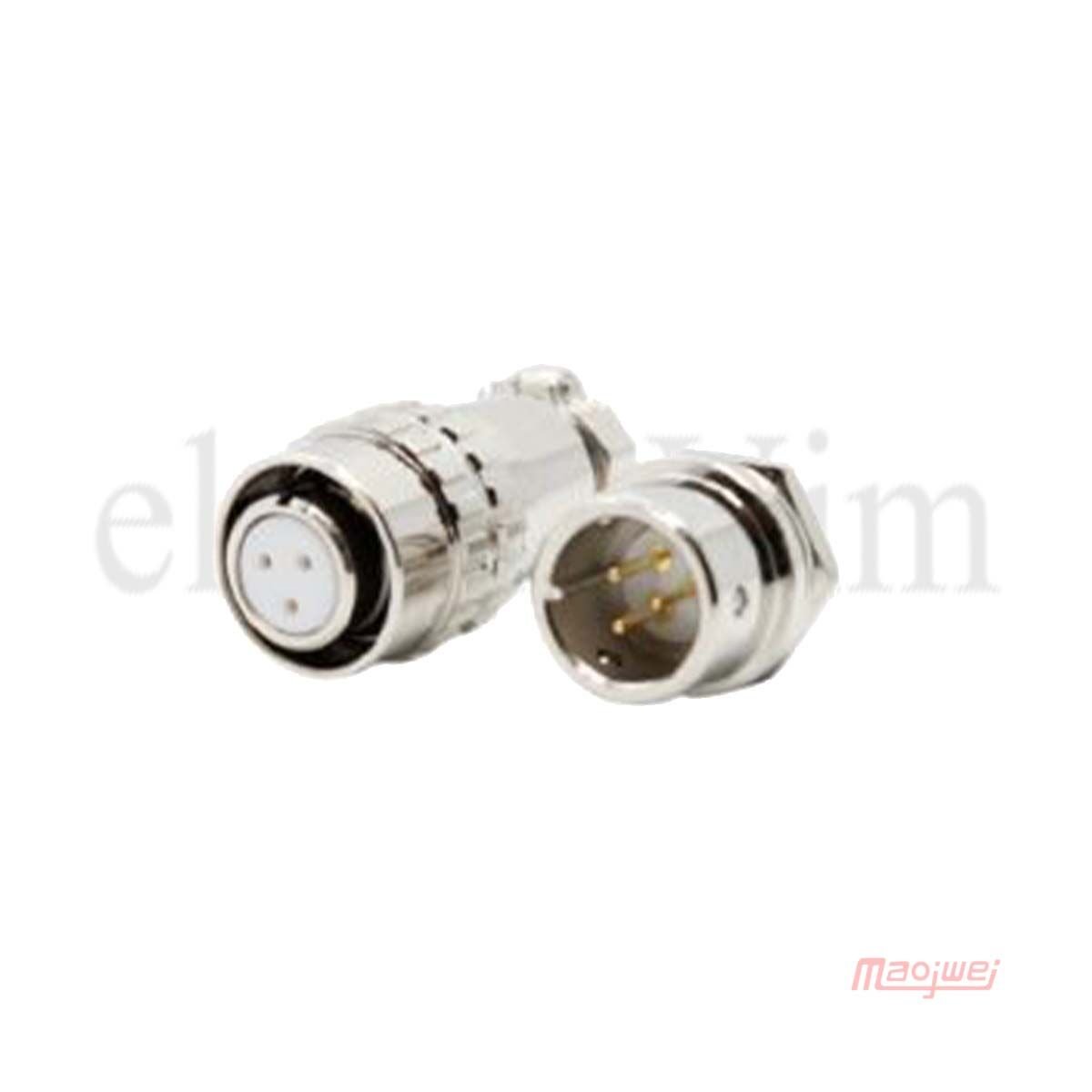 Maojwei XS12-3A Konnektör Push-Pull Seyyar Dişi | Elektrovim