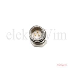 Maojwei XS12-3B Konnektör Push-Pull Pano Tipi Erkek | Elektrovim