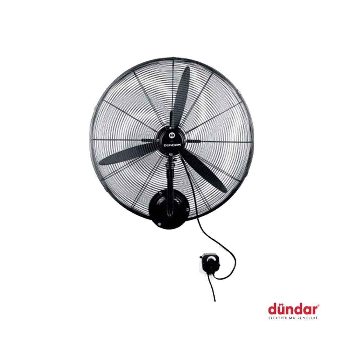 Dündar SV 75 Duvar Tipi Uzaktan Kumandalı Sanayi Tipi Vantilatör 75 cm Pervane