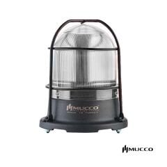Mucco SNT-115-B-KFS-5 100 Serisi Kafesli Beyaz Tepe Lambası Buzzerlı