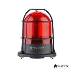 Mucco SNT-120-KFS-1 Kafesli 100 Serisi Kırmızı Tepe Lambası